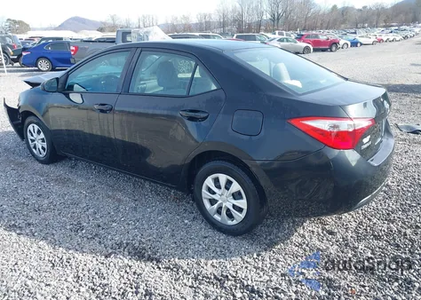 2015 Toyota Corolla L from USA, damaged, VIN 2T1BURHE7FC338205